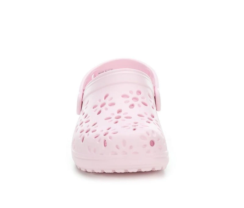 Kids' Crocs Little Kid & Big Classic Floral Cut Out Clogs