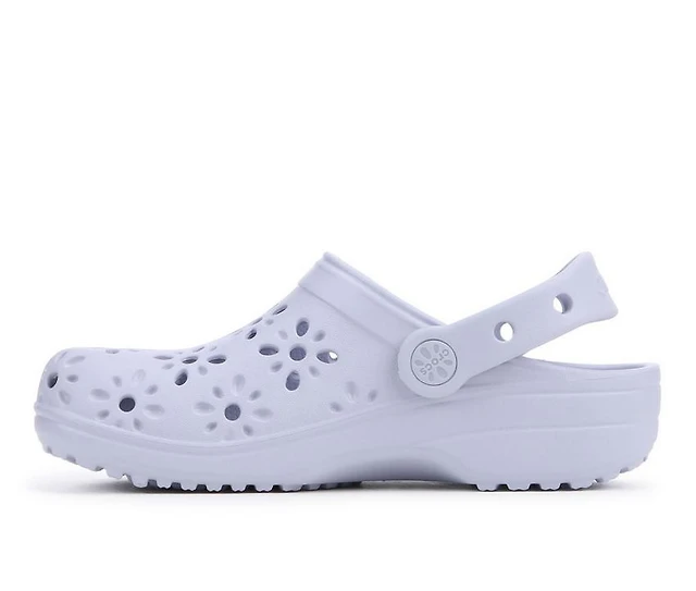 Kids' Crocs Little Kid & Big Classic Floral Cut Out Clogs