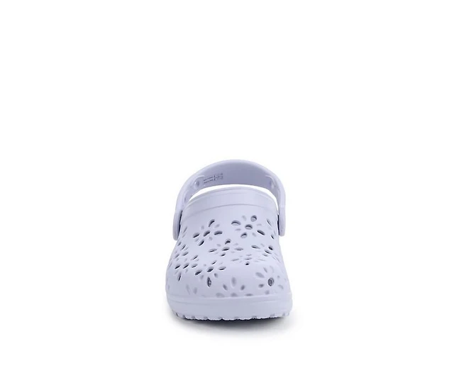 Kids' Crocs Little Kid & Big Classic Floral Cut Out Clogs