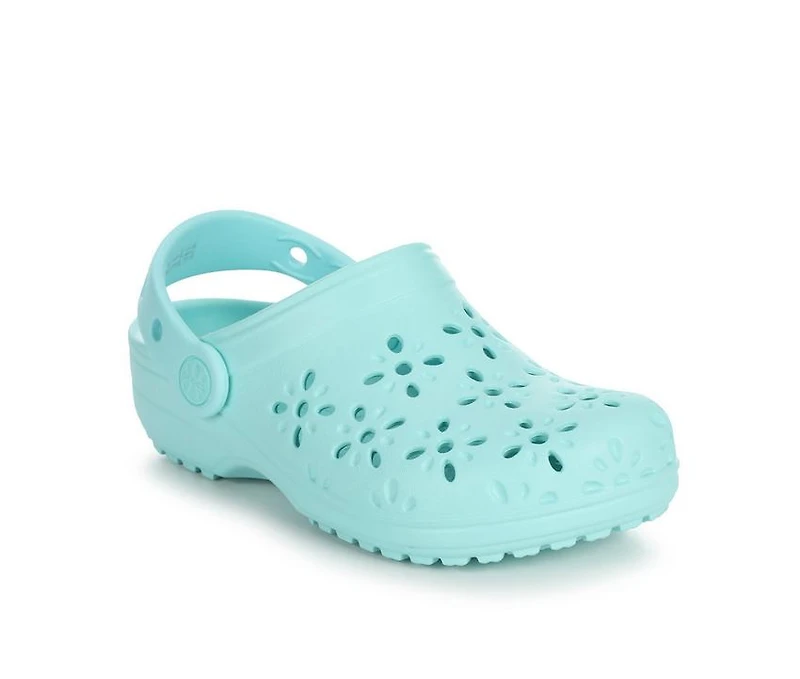 Kids' Crocs Little Kid & Big Classic Floral Cut Out Clogs