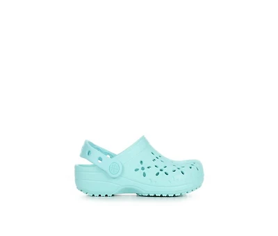 Kids' Crocs Infant & Toddler Classic Floral Cut Out Clogs