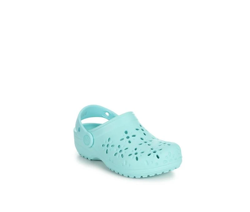 Kids' Crocs Infant & Toddler Classic Floral Cut Out Clogs