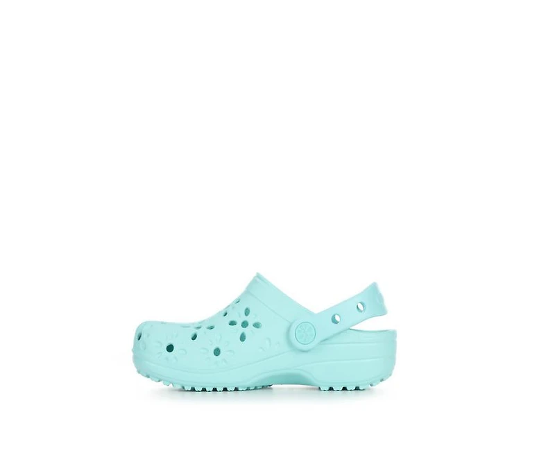 Kids' Crocs Infant & Toddler Classic Floral Cut Out Clogs