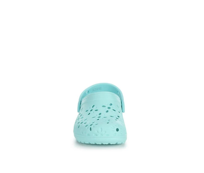 Kids' Crocs Infant & Toddler Classic Floral Cut Out Clogs