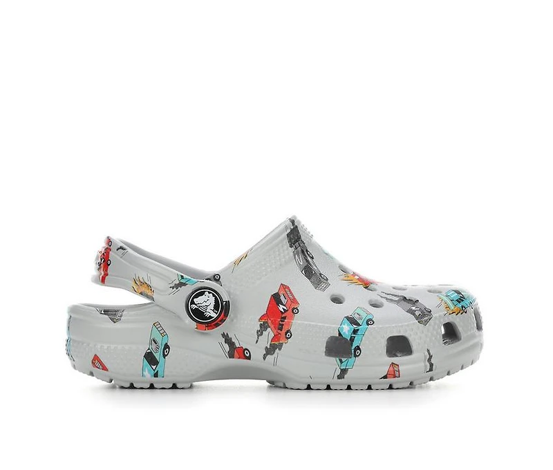 Kids' Crocs Infant & Toddler Classic Race Car Graphic Clogs