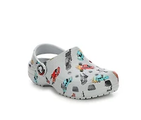 Kids' Crocs Infant & Toddler Classic Race Car Graphic Clogs