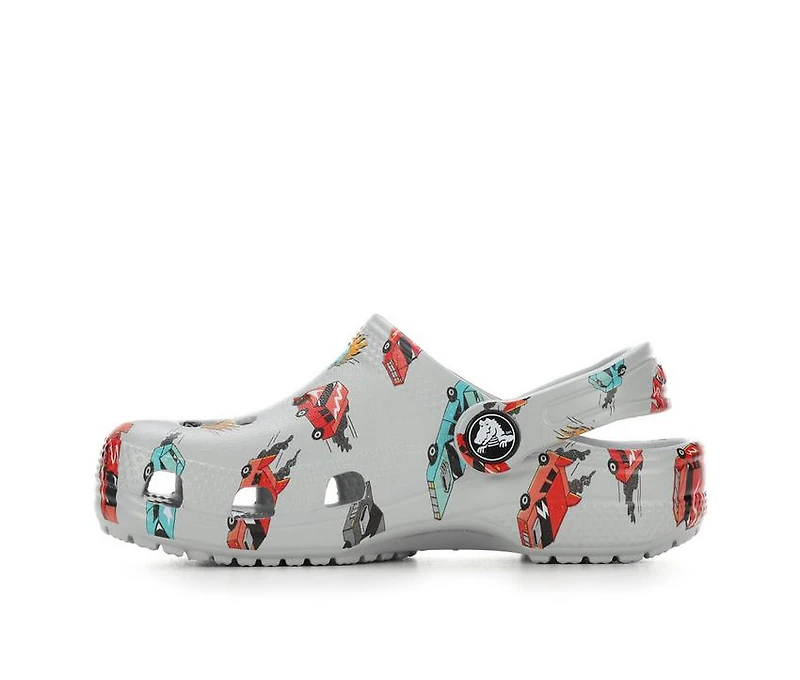 Kids' Crocs Infant & Toddler Classic Race Car Graphic Clogs