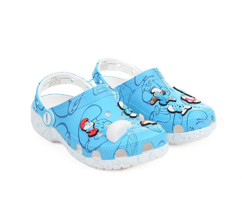 Kids' Crocs Smurfs Classic Clogs