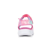 Girls' Skechers Little Kid & Big Jumpsters Butterfly Light-Up Sandals
