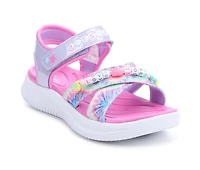 Girls' Skechers Little Kid & Big Jumpsters Tie Dye BFFs Sandals