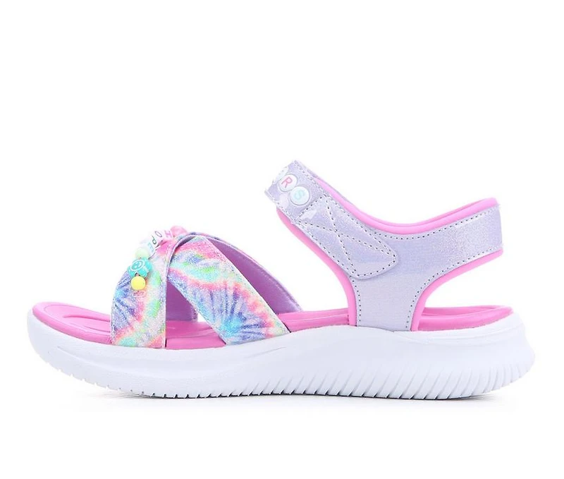 Girls' Skechers Little Kid & Big Jumpsters Tie Dye BFFs Sandals