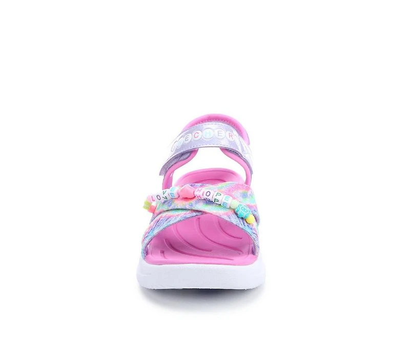 Girls' Skechers Little Kid & Big Jumpsters Tie Dye BFFs Sandals
