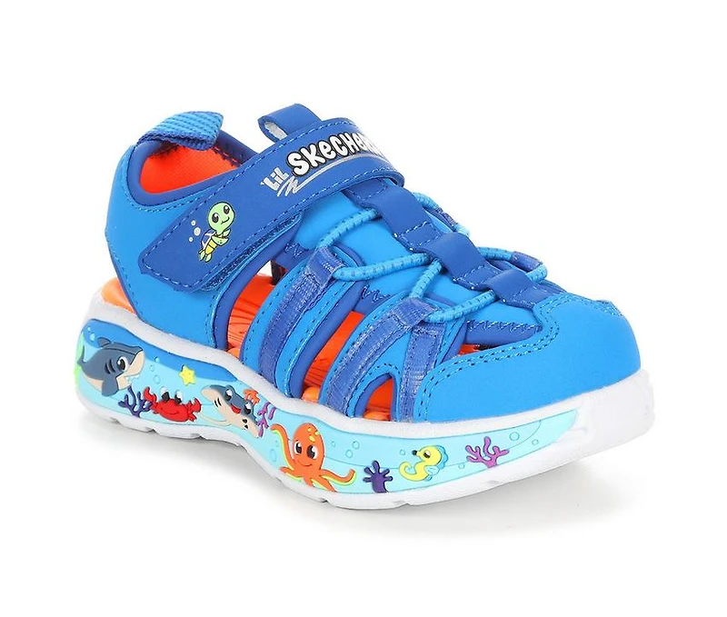 Kids' Skechers Toddler Play Scene Splash Sandals