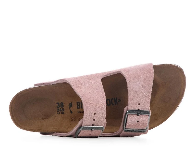Women's Birkenstock Arizona Suede Footbed Sandals