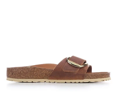 Women's Birkenstock Madrid Big Buckle Leather Footbed Sandals