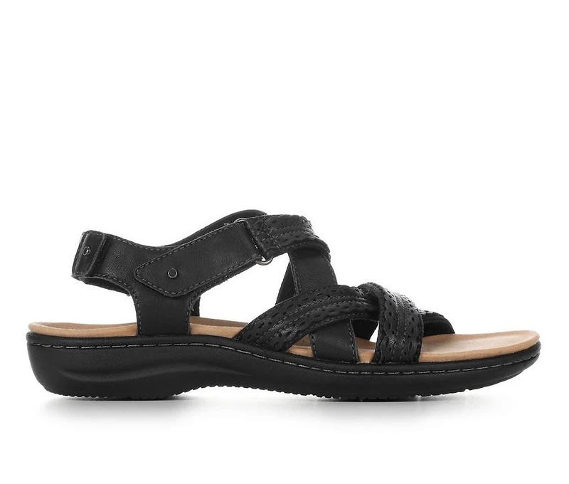 Women's Clarks Laurieann Rena Blk Sandals