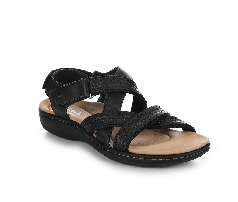 Women's Clarks Laurieann Rena Blk Sandals