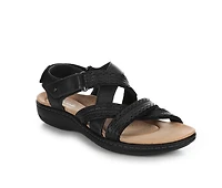 Women's Clarks Laurieann Rena Blk Sandals