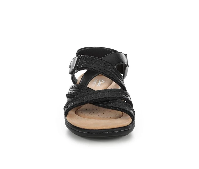 Women's Clarks Laurieann Rena Blk Sandals