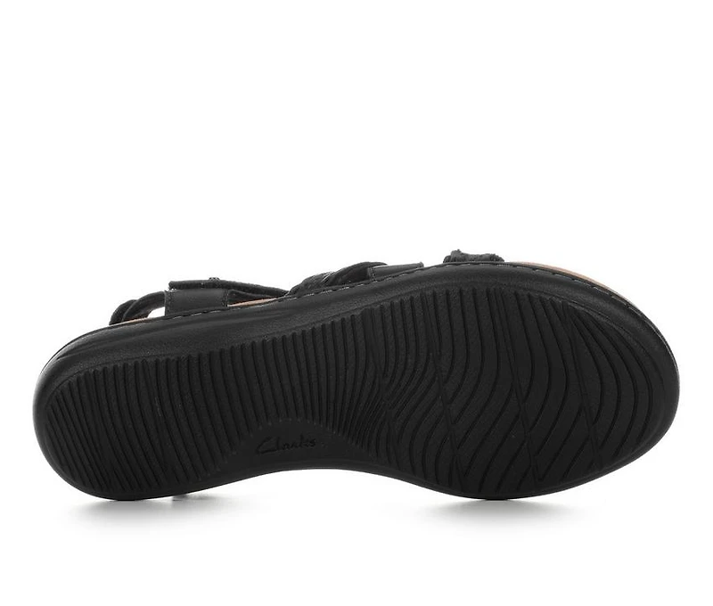 Women's Clarks Laurieann Rena Blk Sandals