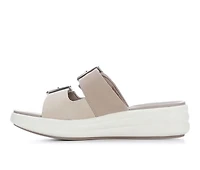 Women's Clarks Drift Buckle Wedge Sandals