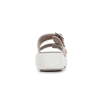 Women's Clarks Drift Buckle Wedge Sandals