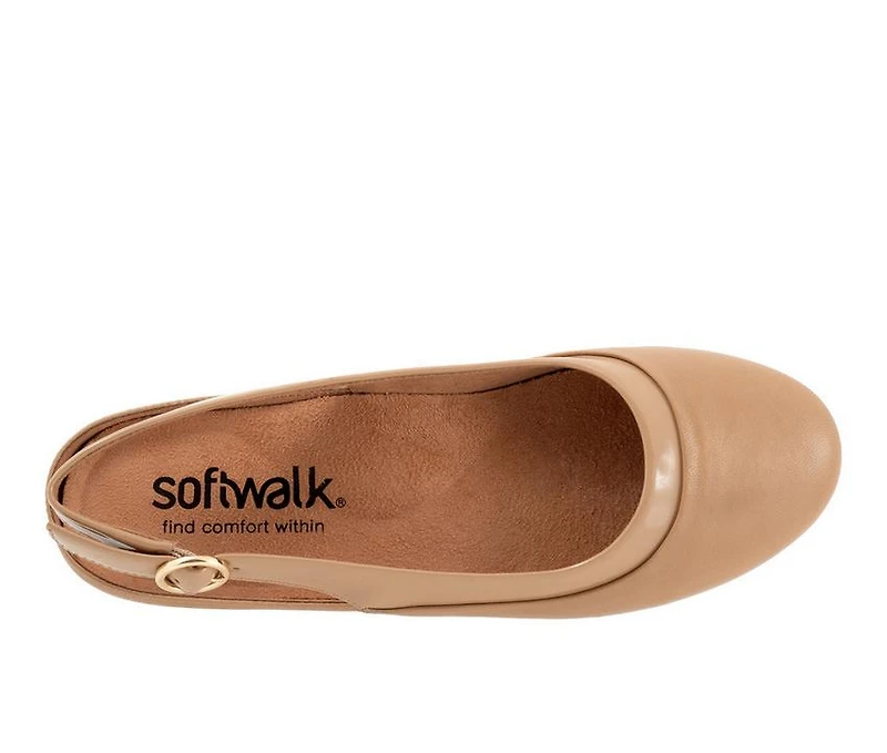 Women's Softwalk Sheffield Slingback Flats