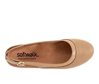 Women's Softwalk Sheffield Slingback Flats