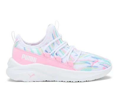 Boys' Puma Little Kid One 4 All Rainbow Brush Running Shoes