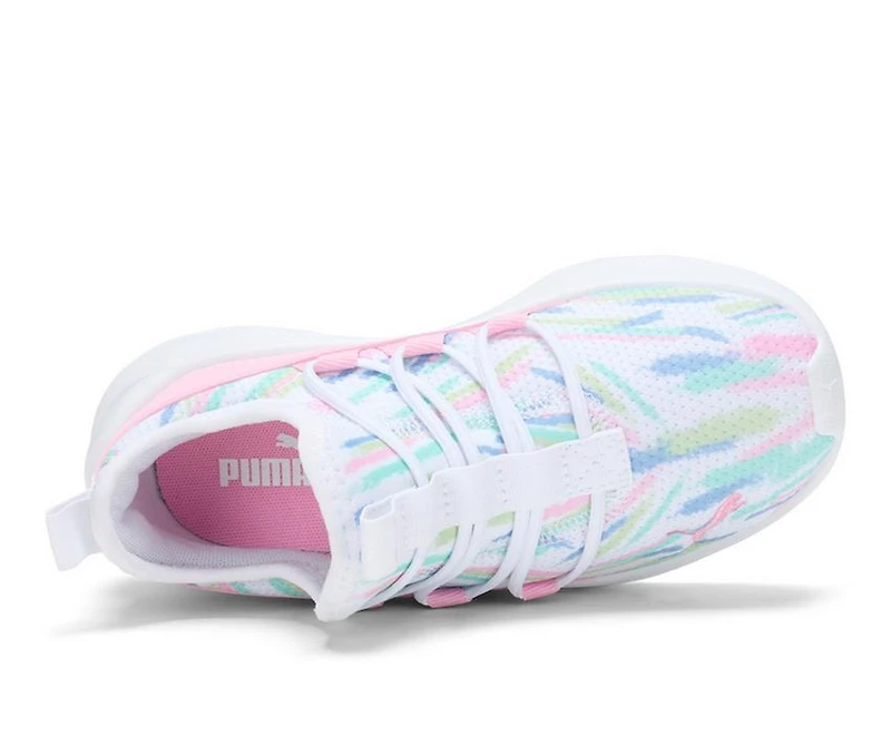 Boys' Puma Little Kid One 4 All Rainbow Brush Running Shoes