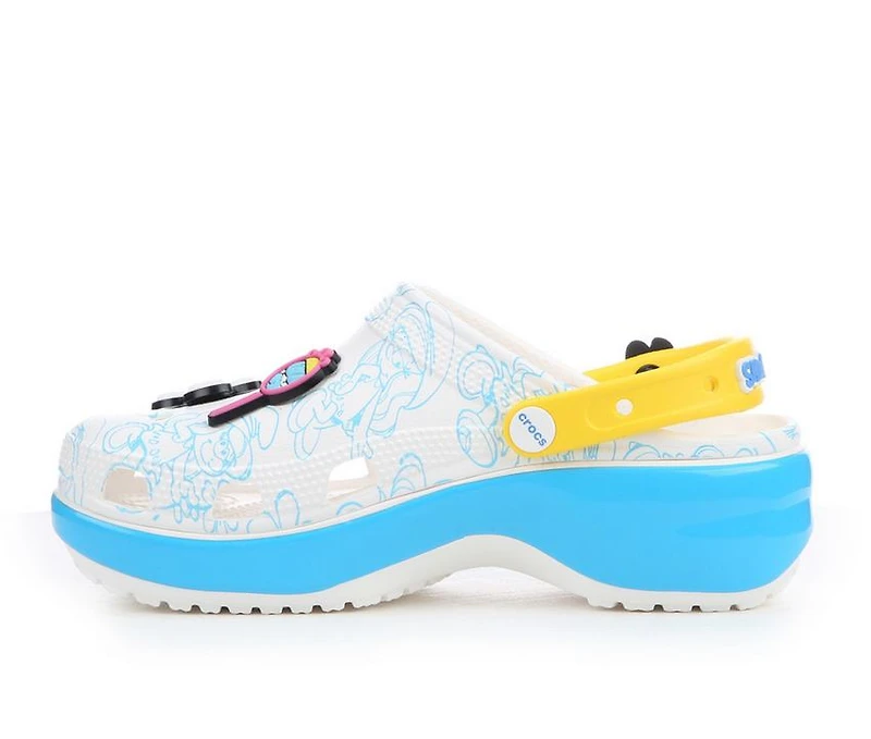 Adults' Crocs Smurfs Platform Clogs