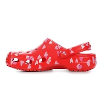 Adults' Crocs Classic Valentines Clogs