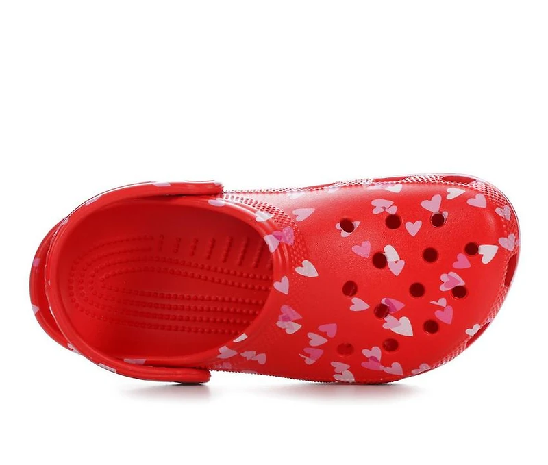 Adults' Crocs Classic Valentines Clogs