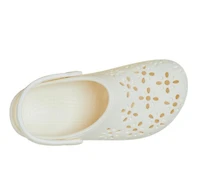 Women's Crocs Classic Floral Cutout Clogs