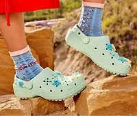 Women's Crocs Classic Floral Cutout Clogs