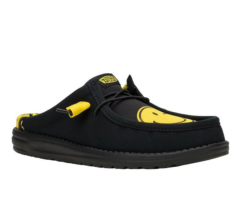 Men's HEYDUDE Wally Slip Smiley Casual Shoes