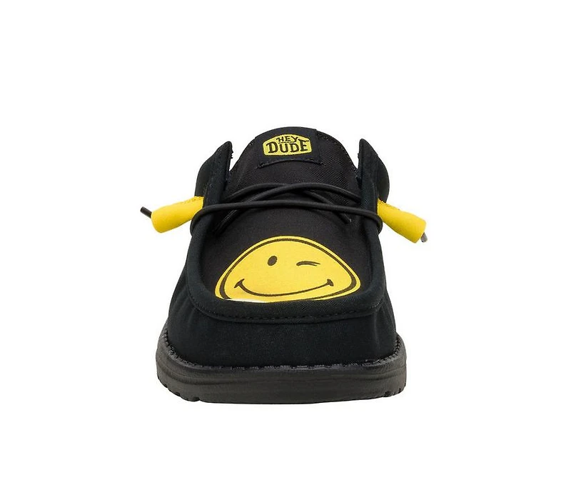 Men's HEYDUDE Wally Slip Smiley Casual Shoes
