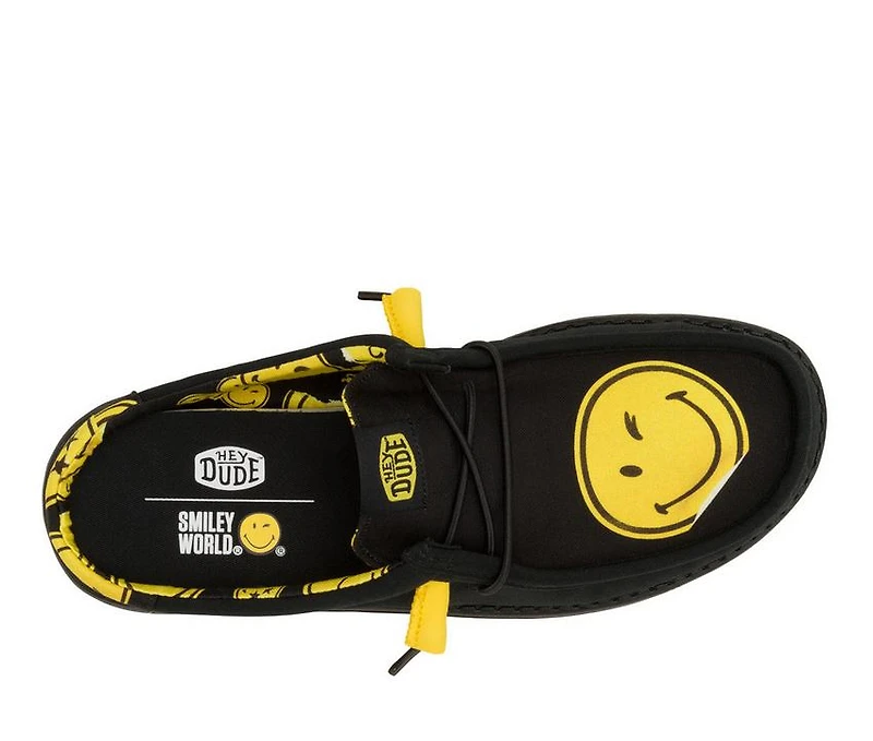 Men's HEYDUDE Wally Slip Smiley Casual Shoes