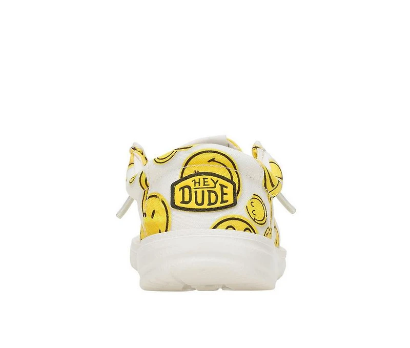 Kids' HEYDUDE Little Kid & Big Wally Smiley Casual Shoes