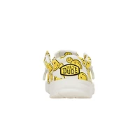Kids' HEYDUDE Toddler Wally Smiley Casual Shoes