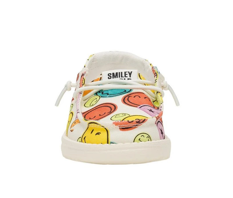 Kids' HEYDUDE Little Kid & Big Wendy Smiley Casual Shoes