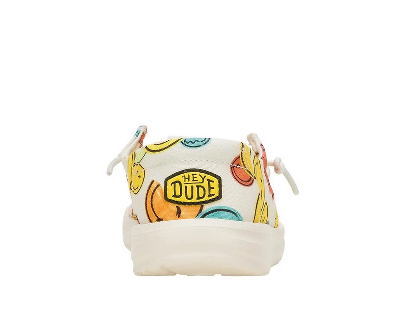 Kids' HEYDUDE Little Kid & Big Wendy Smiley Casual Shoes