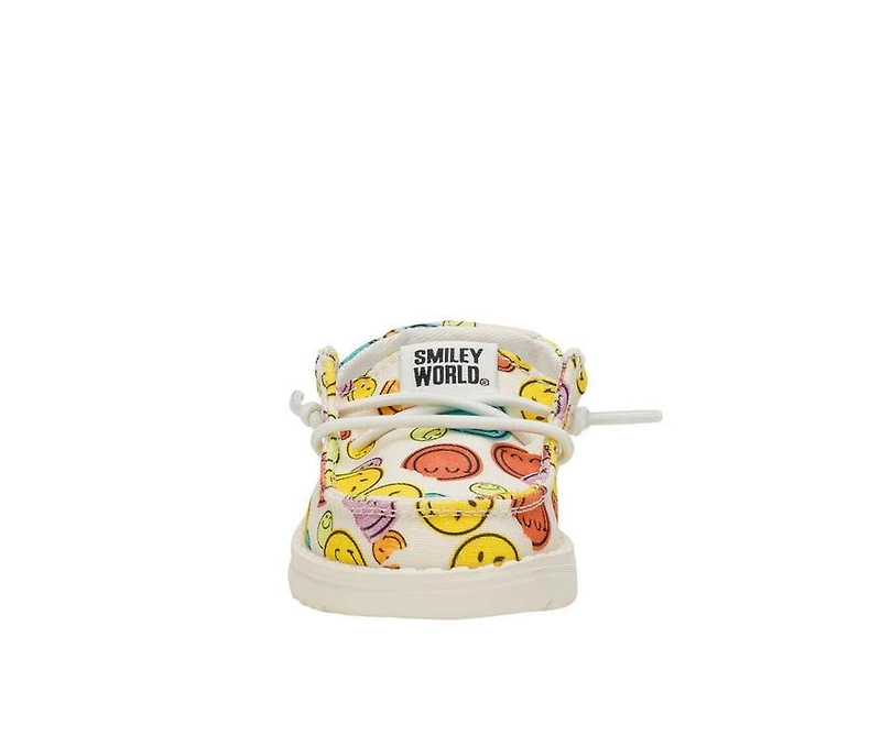Girls' HEYDUDE Toddler Wendy Smiley Casual Shoes