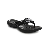 Women's Clarks Breeze Opal Flip-Flops