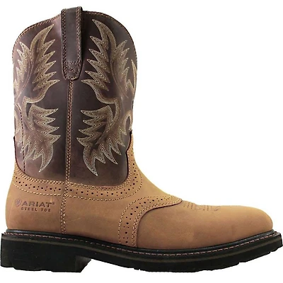 Men's Ariat Sierra Wide Square Soft Toe Cowboy Boots