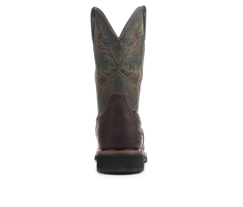 Men's Justin Boots Keavan ST Square Met Cowboy
