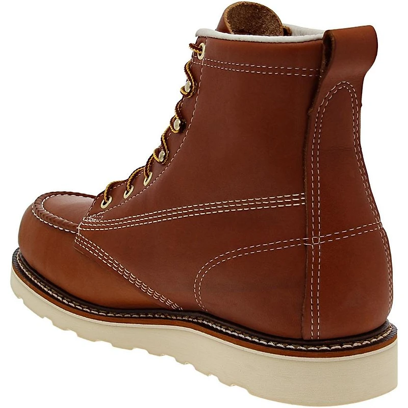 Men's Thorogood USA Heritage Wedge 6" Steel Toe Work Boots