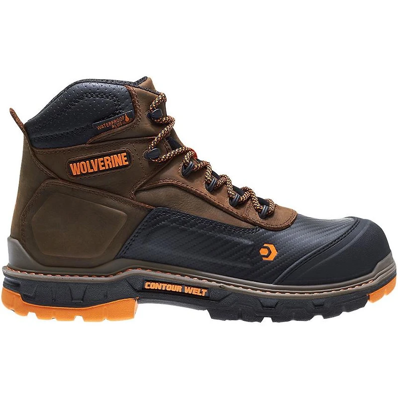 Men's Wolverine OVERPASS CT H2O Work Boots