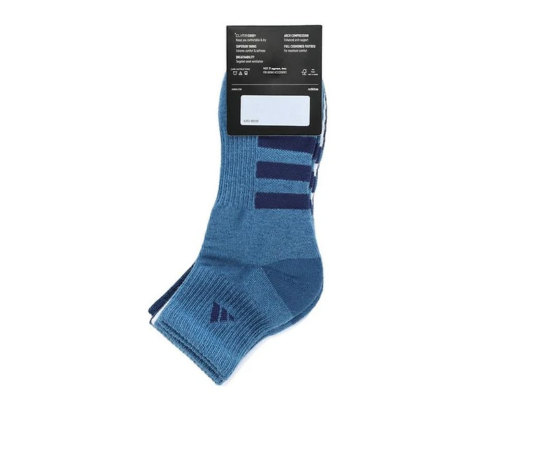 Adidas Men's 3 Pair Cushioned 3.0 Quarter Socks