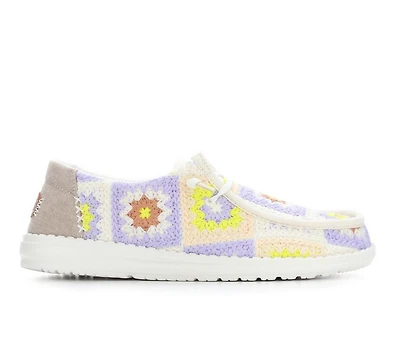 Women's HEYDUDE Wendy Cottage Crochet Casual Shoes